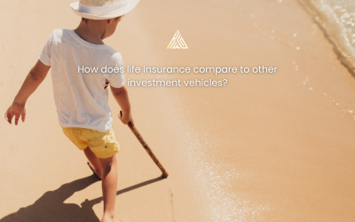 How does life insurance compare to other investment vehicles?