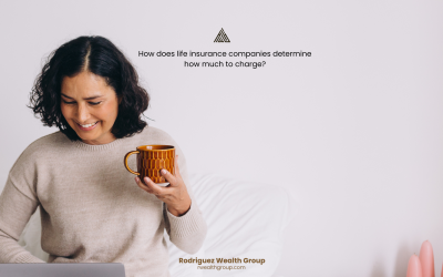 How does life insurance companies determine how much to charge?